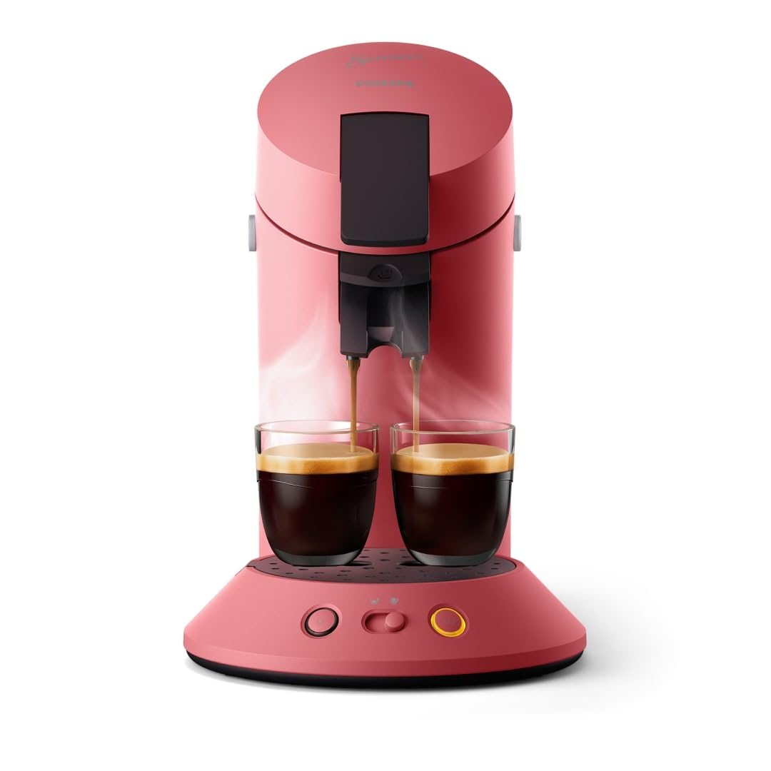 Philips Senseo Original Plus CSA210/35 – machine à café, coloris rouge tendre