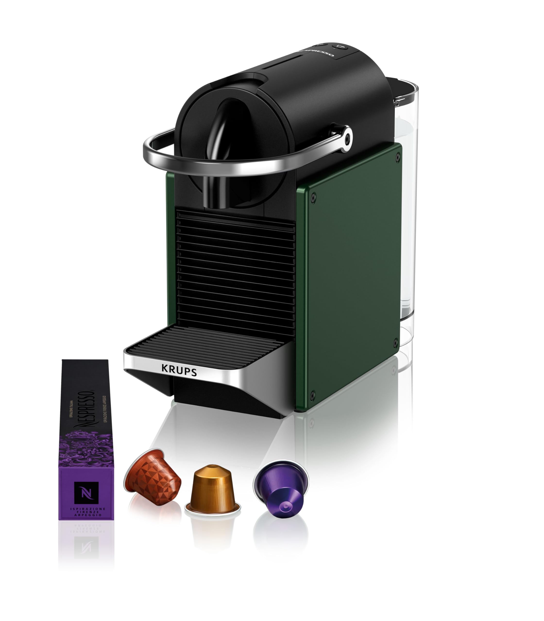 Nespresso Pixie – machine à café, coloris vert foncé